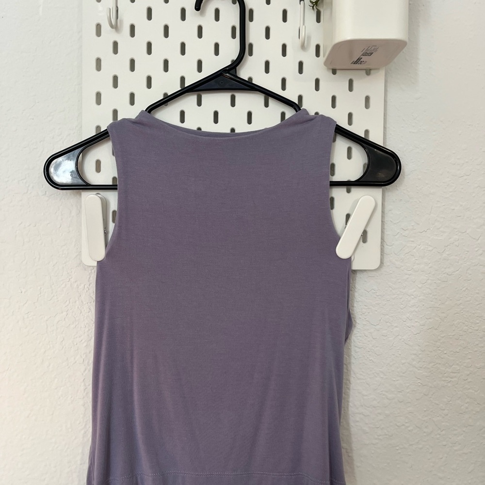 Lavender Sleeveless Top
